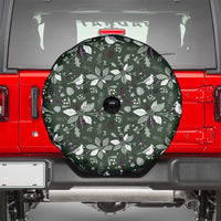 Cardinal Christmas Green Spare Tire Cover Xmas Pattern - Wonder Print Shop