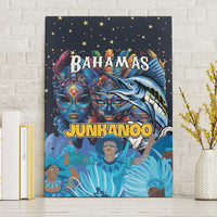 Bahamas Junkanoo Canvas Wall Art Bahamian Mask Blue Marlin - Wonder Print Shop