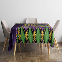 Mardi Gras Tablecloth Luxury Mask Fleur De Lis - Wonder Print Shop