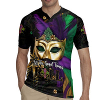 Let The Good Times Roll Mardi Gras Rugby Jersey Special Version - Wonder Print Shop