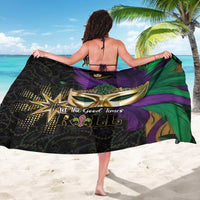 Let The Good Times Roll Mardi Gras Sarong Special Version - Wonder Print Shop