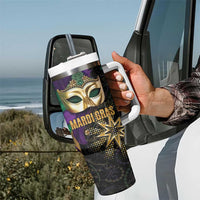 Let The Good Times Roll Mardi Gras Tumbler With Handle Special Version - Wonder Print Shop