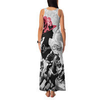 Kentucky Horse Racing Happy 151st Anniversary Family Matching Tank Maxi Dress and Hawaiian Shirt Silhouette Girl Derby Hat With Rose LT01