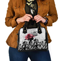 Kentucky Horse Racing Happy 151st Anniversary Shoulder Handbag Silhouette Girl Derby Hat With Rose LT01