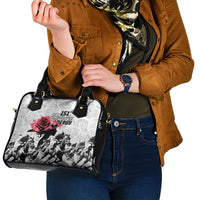 Kentucky Horse Racing Happy 151st Anniversary Shoulder Handbag Silhouette Girl Derby Hat With Rose LT01