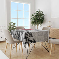 Kentucky Horse Racing Happy 151st Anniversary Tablecloth Silhouette Girl Derby Hat With Rose LT01