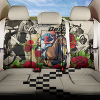 Kentucky Horse Racing Back Car Seat Cover The Run for the Roses - Wonder Print Shop