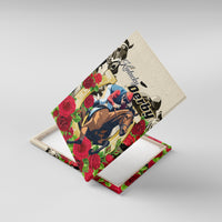 Kentucky Horse Racing Canvas Wall Art The Run for the Roses - Wonder Print Shop