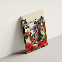 Kentucky Horse Racing Canvas Wall Art The Run for the Roses - Wonder Print Shop