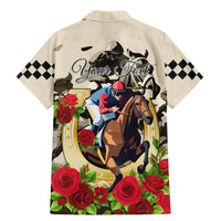 Kentucky Horse Racing Family Matching Mermaid Dress and Hawaiian Shirt The Run for the Roses - Wonder Print Shop