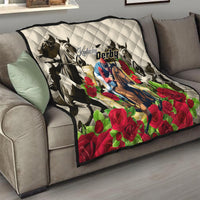 Kentucky Horse Racing Quilt The Run for the Roses - Wonder Print Shop