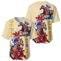 Kentucky Baseball Jersey Horse Racing Lily Stargazer - Wonder Print Shop