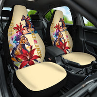 Kentucky Car Seat Cover Horse Racing Lily Stargazer - Wonder Print Shop