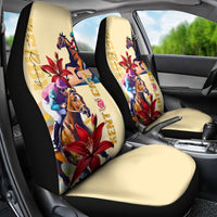 Kentucky Car Seat Cover Horse Racing Lily Stargazer - Wonder Print Shop