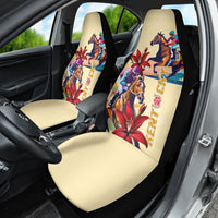 Kentucky Car Seat Cover Horse Racing Lily Stargazer - Wonder Print Shop
