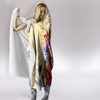 Kentucky Derby Hooded Blanket Horse Racing Lily Stargazer