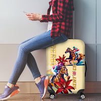 Kentucky Luggage Cover Horse Racing Lily Stargazer - Wonder Print Shop