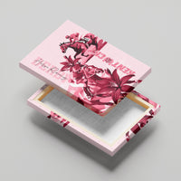 Kentucky Canvas Wall Art Horse Racing Lily Stargazer Pink Version - Wonder Print Shop