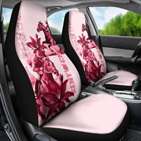 Kentucky Car Seat Cover Horse Racing Lily Stargazer Pink Version - Wonder Print Shop
