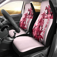 Kentucky Car Seat Cover Horse Racing Lily Stargazer Pink Version - Wonder Print Shop
