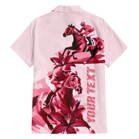 Kentucky Hawaiian Shirt Horse Racing Lily Stargazer Pink Version - Wonder Print Shop