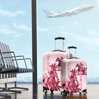 Kentucky Luggage Cover Horse Racing Lily Stargazer Pink Version - Wonder Print Shop