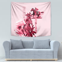 Kentucky Tapestry Horse Racing Lily Stargazer Pink Version - Wonder Print Shop