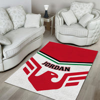 Jordan Football Area Rug The Chivalrous Go Champion - Wonder Print Shop