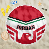 Jordan Football Beach Blanket The Chivalrous Go Champion - Wonder Print Shop