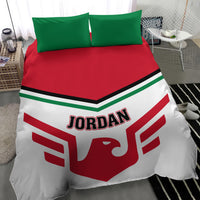 Jordan Football Bedding Set The Chivalrous Go Champion - Wonder Print Shop