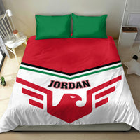 Jordan Football Bedding Set The Chivalrous Go Champion - Wonder Print Shop