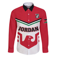 Jordan Football Family Matching Short Sleeve Bodycon Dress and Hawaiian Shirt The Chivalrous Go Champion - Wonder Print Shop