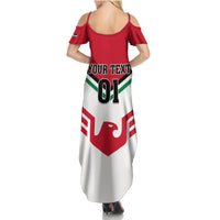 Jordan Football Family Matching Summer Maxi Dress and Hawaiian Shirt The Chivalrous Go Champion - Wonder Print Shop