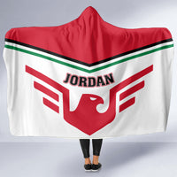 Jordan Football Hooded Blanket The Chivalrous Go Champion