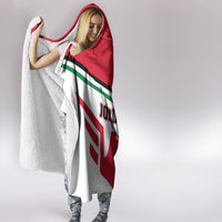 Jordan Football Hooded Blanket The Chivalrous Go Champion