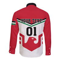Jordan Football Long Sleeve Button Shirt The Chivalrous Go Champion - Wonder Print Shop