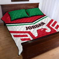 Jordan Football Quilt Bed Set The Chivalrous Go Champion - Wonder Print Shop