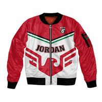 Jordan Football Sleeve Zip Bomber Jacket The Chivalrous Go Champion - Wonder Print Shop