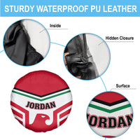 Jordan Football Spare Tire Cover The Chivalrous Go Champion - Wonder Print Shop