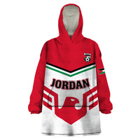 Jordan Football Wearable Blanket Hoodie The Chivalrous Go Champion - Wonder Print Shop