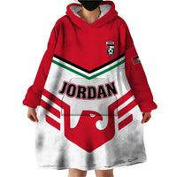 Jordan Football Wearable Blanket Hoodie The Chivalrous Go Champion - Wonder Print Shop