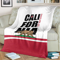 California Republic Blanket Red Star The Bear Flag