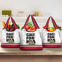 California Republic Grocery Bag Red Star The Bear Flag