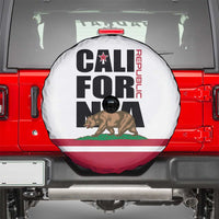 California Republic Spare Tire Cover Red Star The Bear Flag