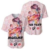 Happy Mother Day Baseball Jersey Mommy Est 2024 - Wonder Print Shop
