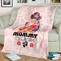 Happy Mother Day Blanket Mommy Est 2024