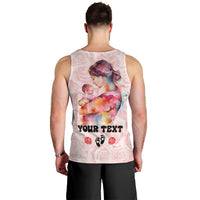 Happy Mother Day Men Tank Top Mommy Est 2024 - Wonder Print Shop