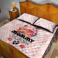 Happy Mother Day Quilt Bed Set Mommy Est 2024 - Wonder Print Shop