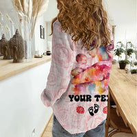 Happy Mother Day Women Casual Shirt Mommy Est 2024 - Wonder Print Shop