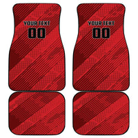 Canada Soccer Car Mats Maple Leaf Together We Rise